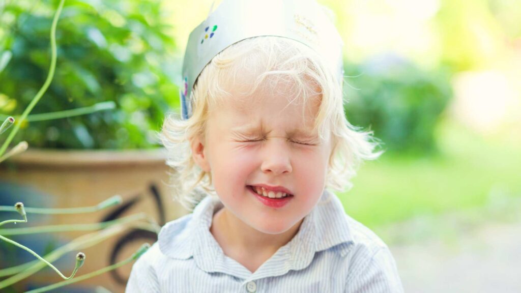 Kid with a stimming behavior
